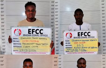 Court convicts 39 Oyo internet fraudsters